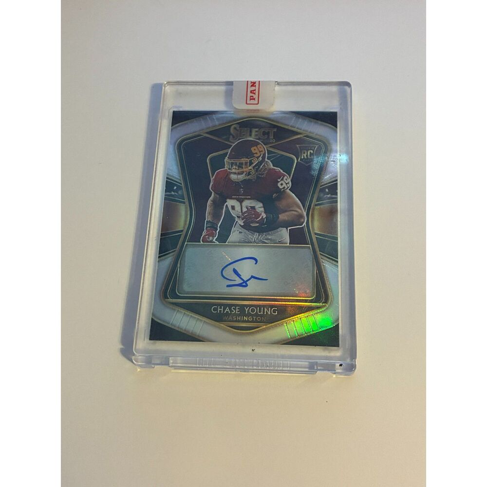 2020 Select Chase Young Rookie Signatures Silver Prizm Auto /99 RC